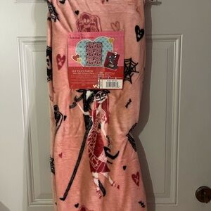 nightmare before Christmas valentine day blanket